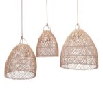 SET 3 LAMPARAS CONO 40 50 60 CM