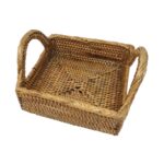 (40% OFF) BANDEJA RATAN MINI 12X7CM