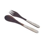 SET (2) CUCHARAS MADERA CAREY 0.30