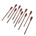 SET 10 MINI CUCHARITAS MADERA 15CM