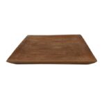 PLATO BANDEJA MADERA 20X20 CM
