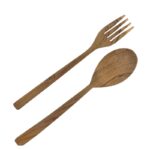 SET 2 CUCHARA MADERA 19 CM