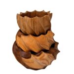 SET 3 MINI BOWL DECO 12 15 18CM - Imagen 2