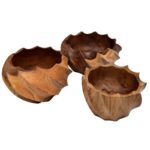 SET 3 MINI BOWL DECO 12 15 18CM