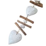 TIRA MADERA CORAZONES 70CM - Imagen 2