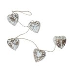 TIRA MADERA BLANCA 100 CM CORAZON