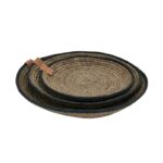 SET 3 BANDEJAS BANANA NEGRAS 35 31 26CM (8)