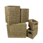 SET 5 CANASTOS RECT. 40 35 30 26 22CM (2) - Imagen 2