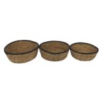 SET 3 BANDEJAS ROUND NEGRAS 25 23 21CM (6)