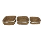 SET 3 BANDEJAS SQUARE BLANCAS 25 23 20CM (6)