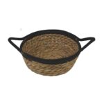 CANASTO MANIJAS NEGRO 19CM (24)