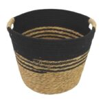 CESTO GRASS COTTON NEGRO 31CM (12)