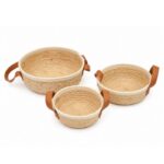 SET 3 BANDEJAS GRASS CUERO 22 27 32CM (8)