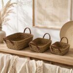 SET 3 BANDEJAS GRASS CUERO 19 22 25CM (6) - Imagen 2