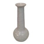 JARRON VIDRIOS BLANCO 60CM