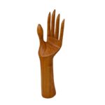 EXHIBIDOR ANILLOS MADERA NAT 30CM