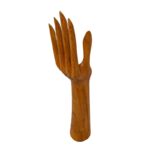 EXHIBIDOR ANILLOS MADERA NAT 30CM - Imagen 3
