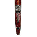 MASCARA VIDRIO ROJA 100CM - Imagen 2