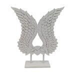 DECO MADERA ALAS STAND 50CM