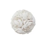 ESFERA CARACOL BLANCA 10 CM (B)
