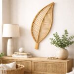 HOJA DECO RATTAN 70X28CM (24) - Imagen 2