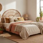 CABECERA CAMA 180 X 150 CM BAMBOO SUNFLOWER - Imagen 2