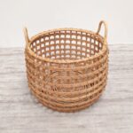 CANASTO FULL RATTAN TRENZAS 40X55 CM