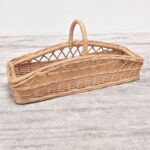 BANDEJA PANERA RATTAN 40X15X12 CM