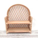 (40% OFF) ESTANTE BAJO RATTAN 45X15X50 CM