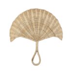 ABANICOS RATTAN C MANIJA 30CM