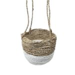 POT COLGANTE NAT. Y BLANCO