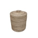 CANASTO MINI PEVENSIE RATTAN C  TAPA 20CM