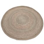 ALFOMBRA REDONDA NATURAL 250CM