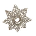 (40% OFF) APLIQUE ESTRELLA BAMBOO 45CM