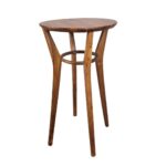 MESA ALTA MEJA TEKA Y RATTAN 55X110 CM