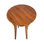 MESA ALTA MEJA TEKA Y RATTAN 55X110 CM - Imagen 2