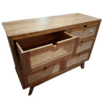 CAJONERA BIPET TEKA  RATTAN 120X45X90 CM - Imagen 3
