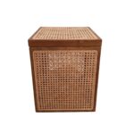 CAJA CESTO CUAD. TEKA RATTAN 40X50 CM