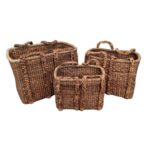SET 3 CESTO RECT. XXXL 52 63 78 CM