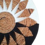 WALL DECO RAYOS NEGRO BCO. 60CM - Imagen 2