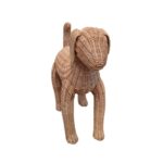 PERRITO TEJIDO RATTAN 44CM - Imagen 3