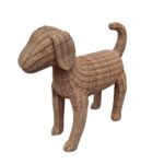 PERRITO TEJIDO RATTAN 44CM - Imagen 2