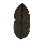 HOJA DECO NEGRA 200CM