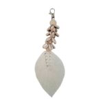 LLAVERO BLANCO HOJA 23 CM