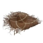 SOMBRERO RACHEL MARRON 55CM