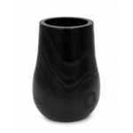 JARRON MADERA 18X23CM NEGRO (6)