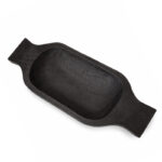 BANDEJA MADERA 55X22X7CM NEGRA (12)