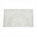 RESPALDAR DE CAMA RECT. BLANCO 120X200CM (C)