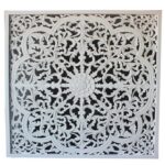 RESPALDAR DE CAMA CUAD. BLANCO 180X180CM (D)