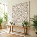 PANEL TALLADO 155X155 BLANCO WASH - Imagen 2